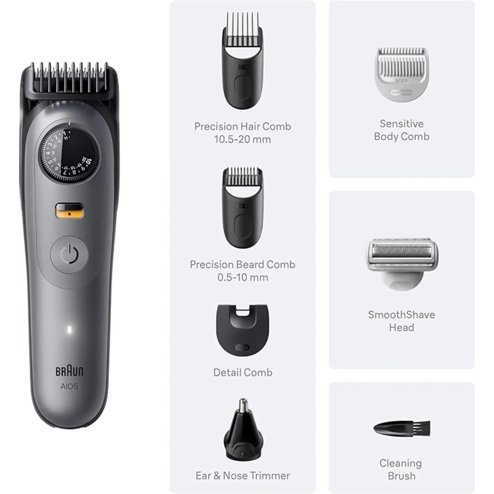 BRAUN Tondeuse série 5 Tout-en-Un