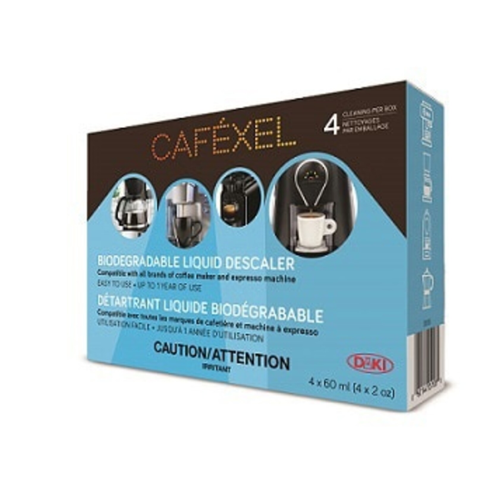 CAFEXEL Détartrant liquide bio 305108