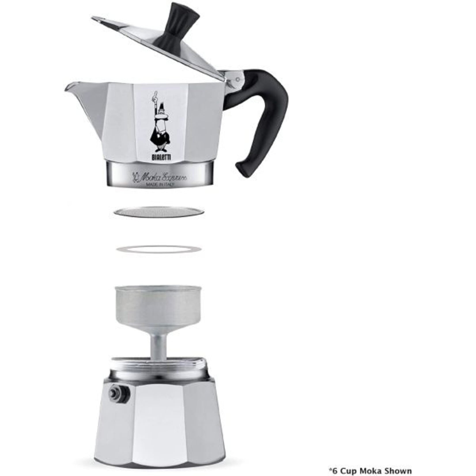 BIALETTI BIALETTI Cafetière Moka express aluminium 18T 20365