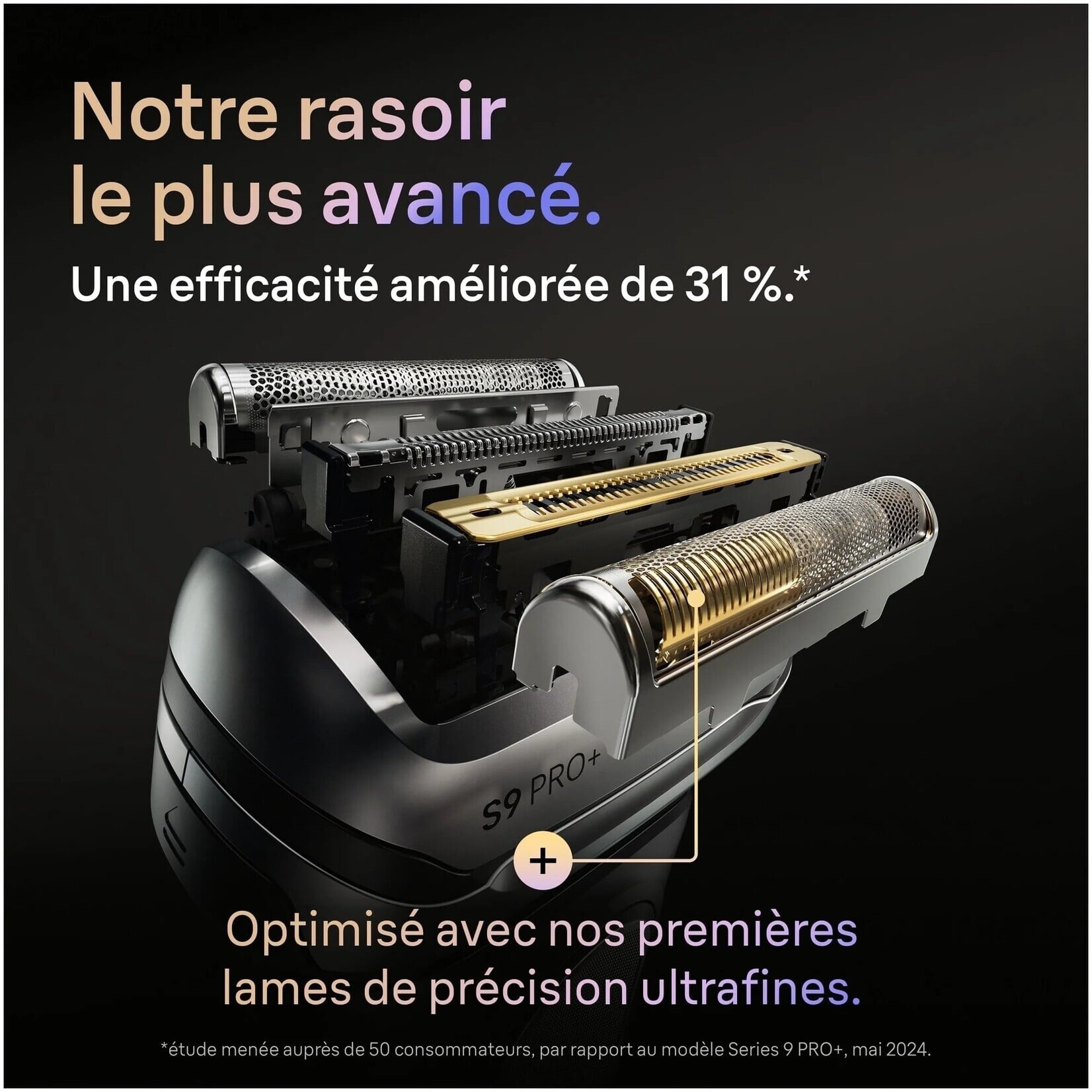 BRAUN Rasoir série 9 PRO+ 9667CC