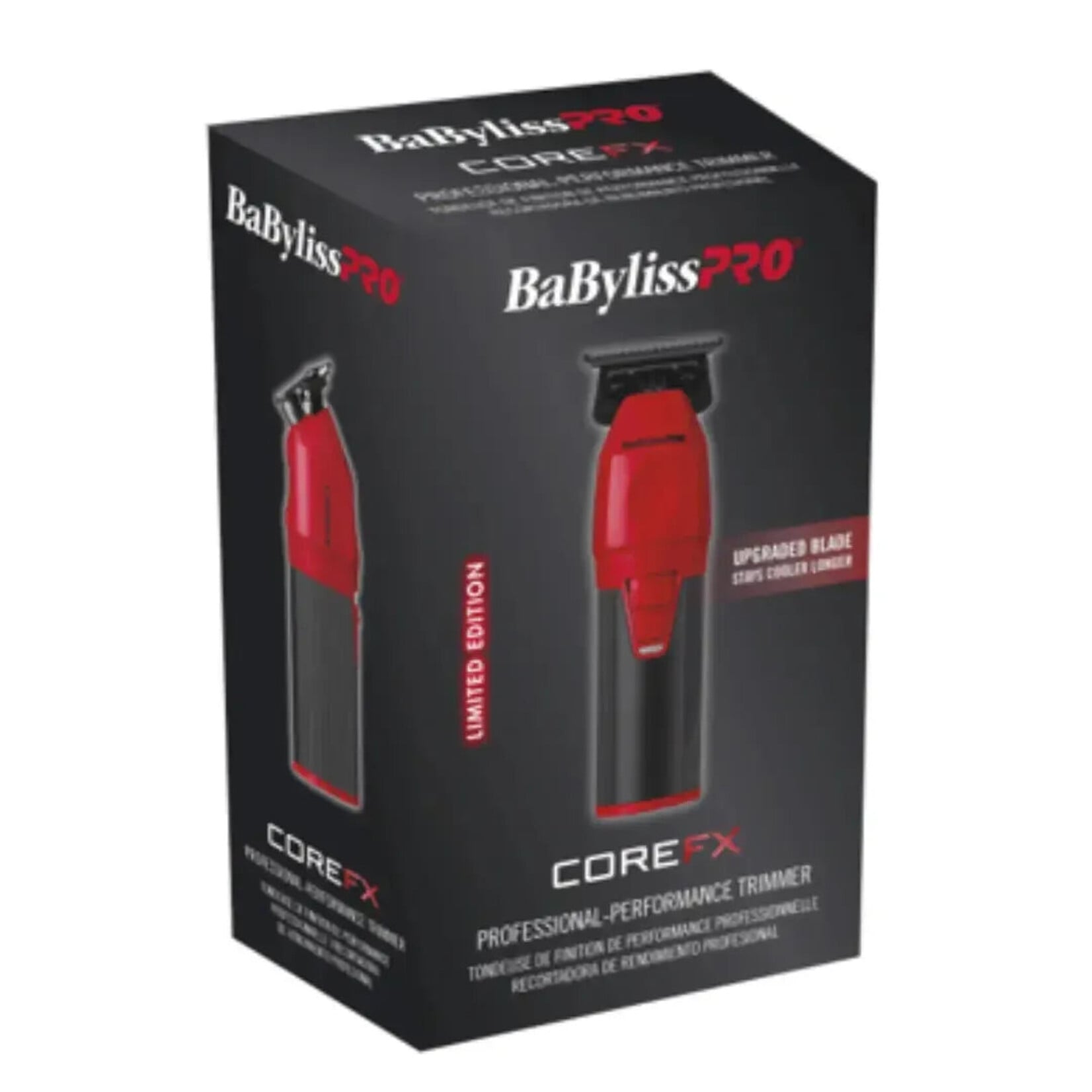 BABYLISS PRO  tondeuse de  finition corefx rouge FX76RD