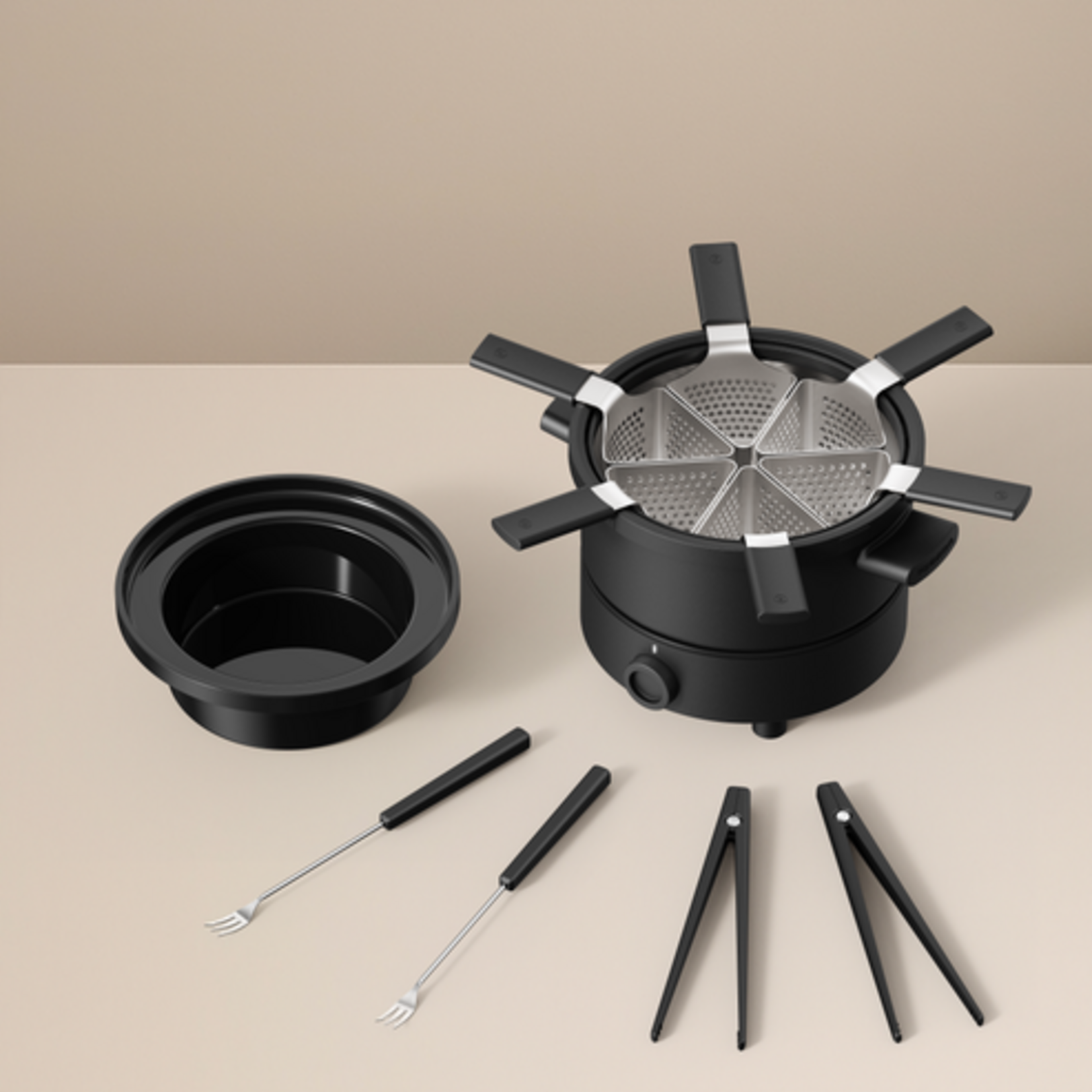 FONDUSSIMO Ensemble Evolution 6 personnes 2 L 3-en-1  FME1005-2