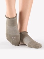 Pointe Studio Happy Grip Sock Warm Grey