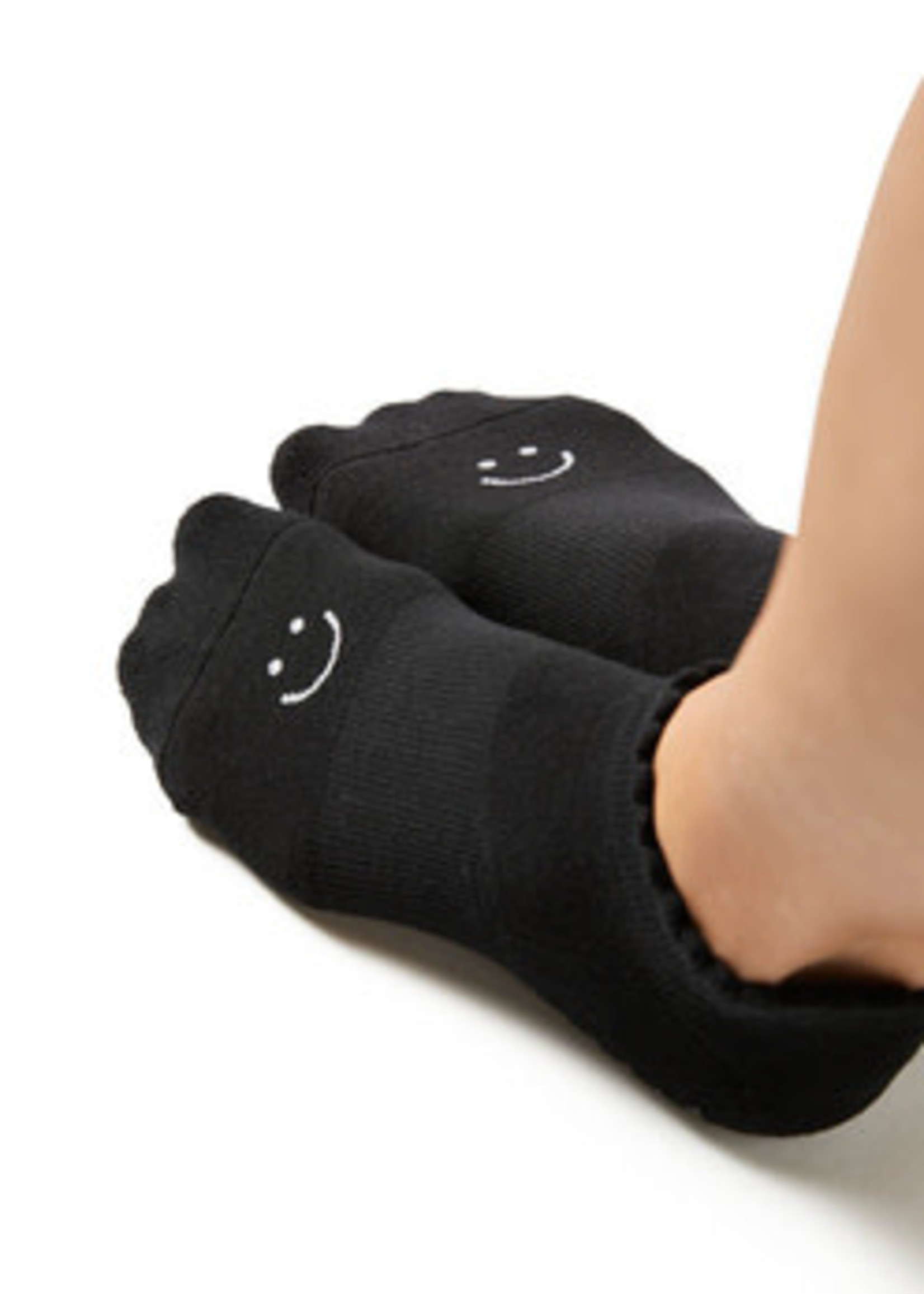 Pointe Studio Happy Grip Sock Black
