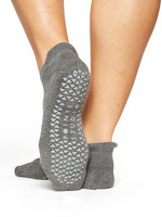 Pointe Studio Union Grip Sock Charcoal