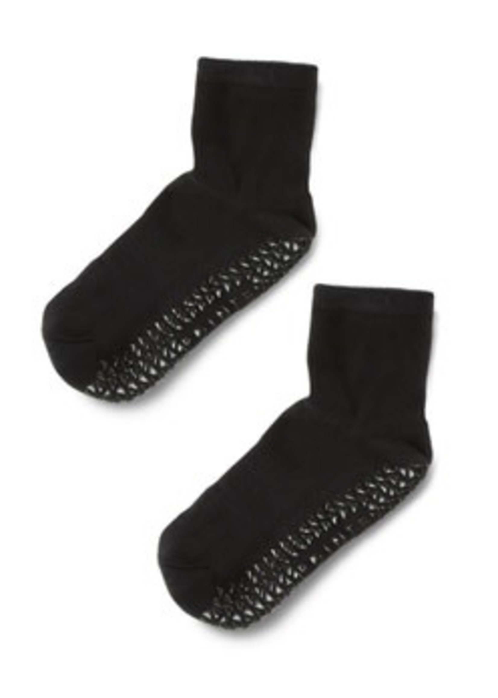 Pointe Studio Union Ankle Grip Sock Black