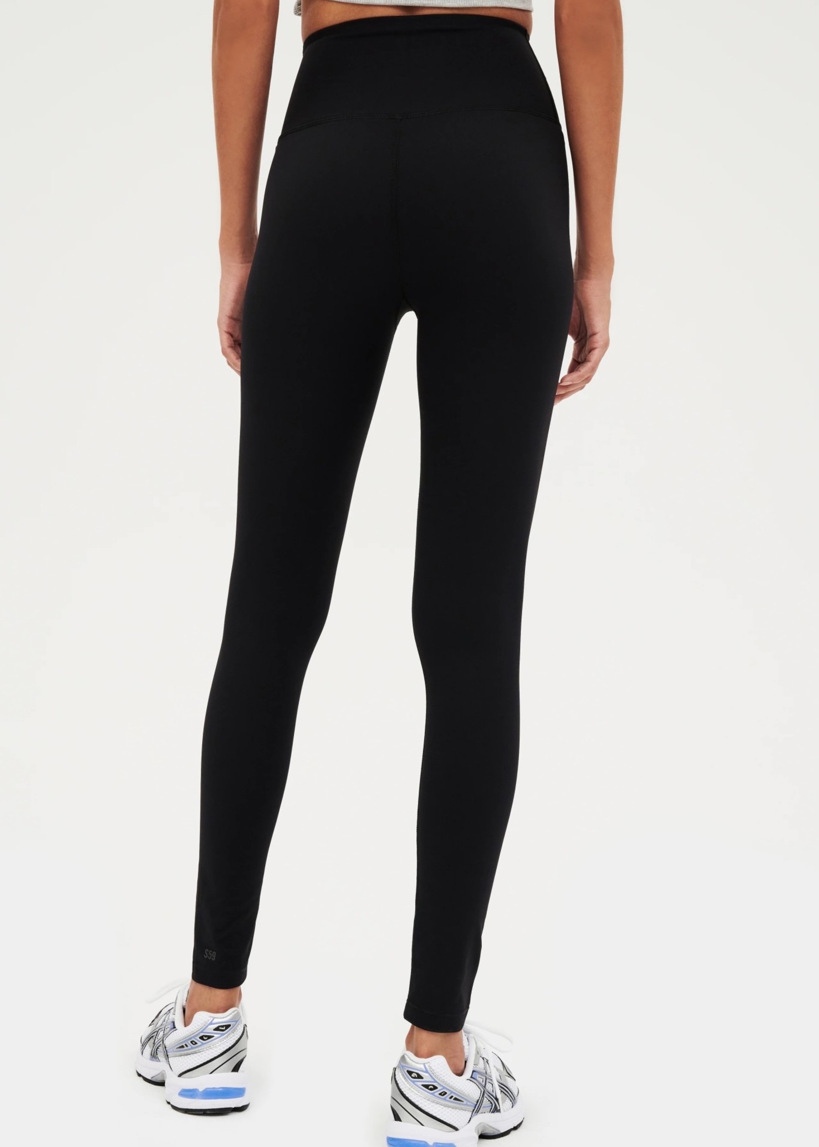 Splits59 Dual High Waist Airweight 7/8 Black/Creme