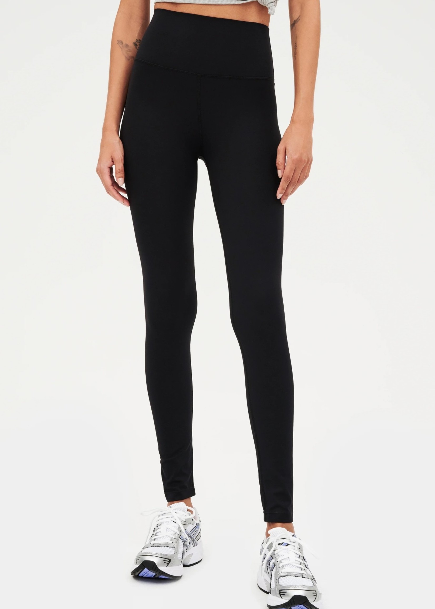 Splits59 Dual High Waist Airweight 7/8 Black/Creme