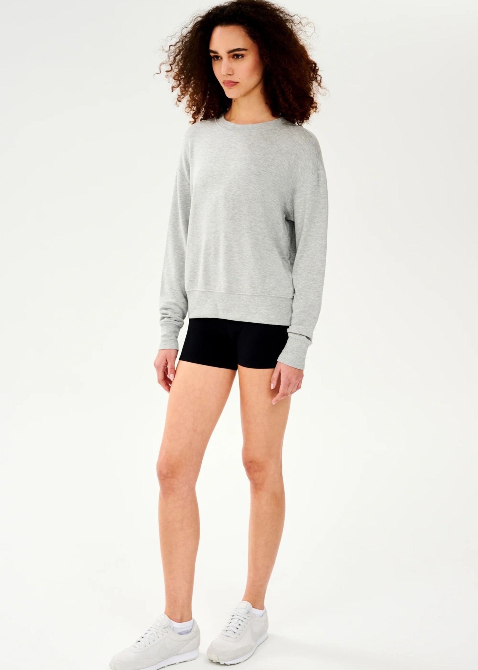 Splits59 Sonja Fleece Sweatshirt Heather Grey