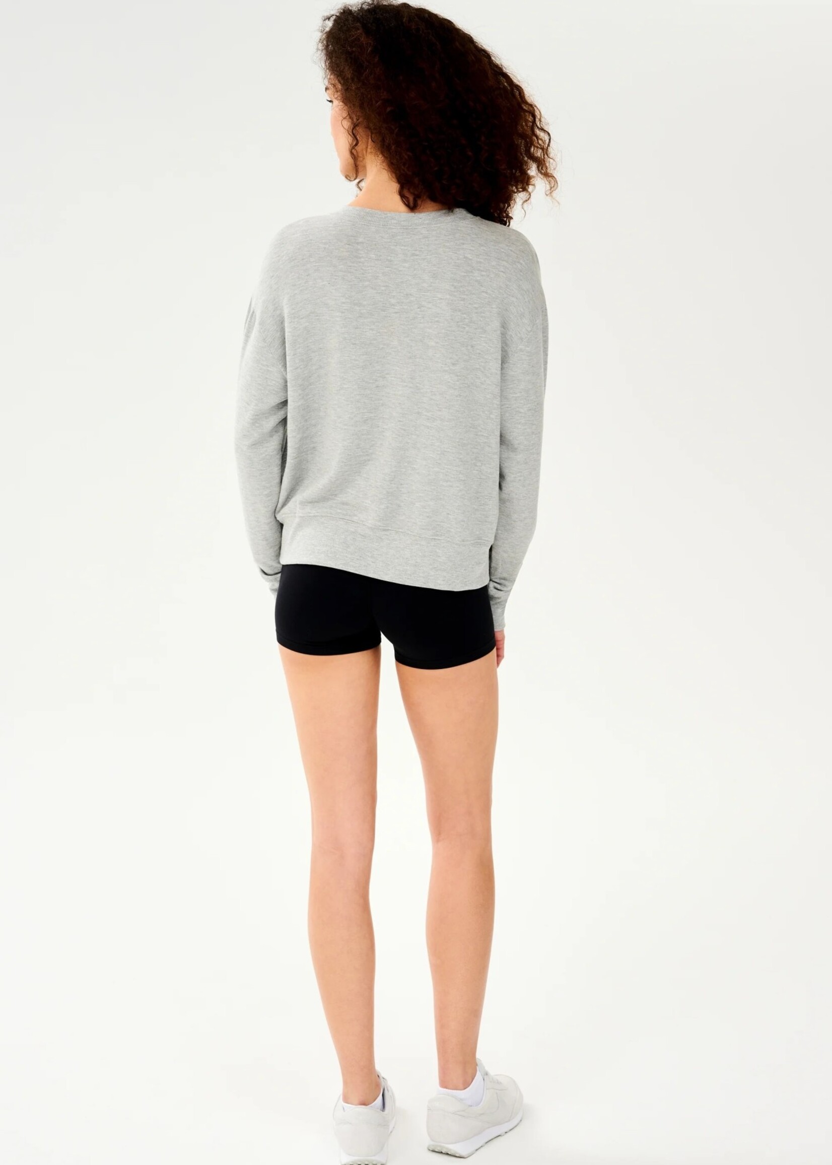 Splits59 Sonja Fleece Sweatshirt Heather Grey