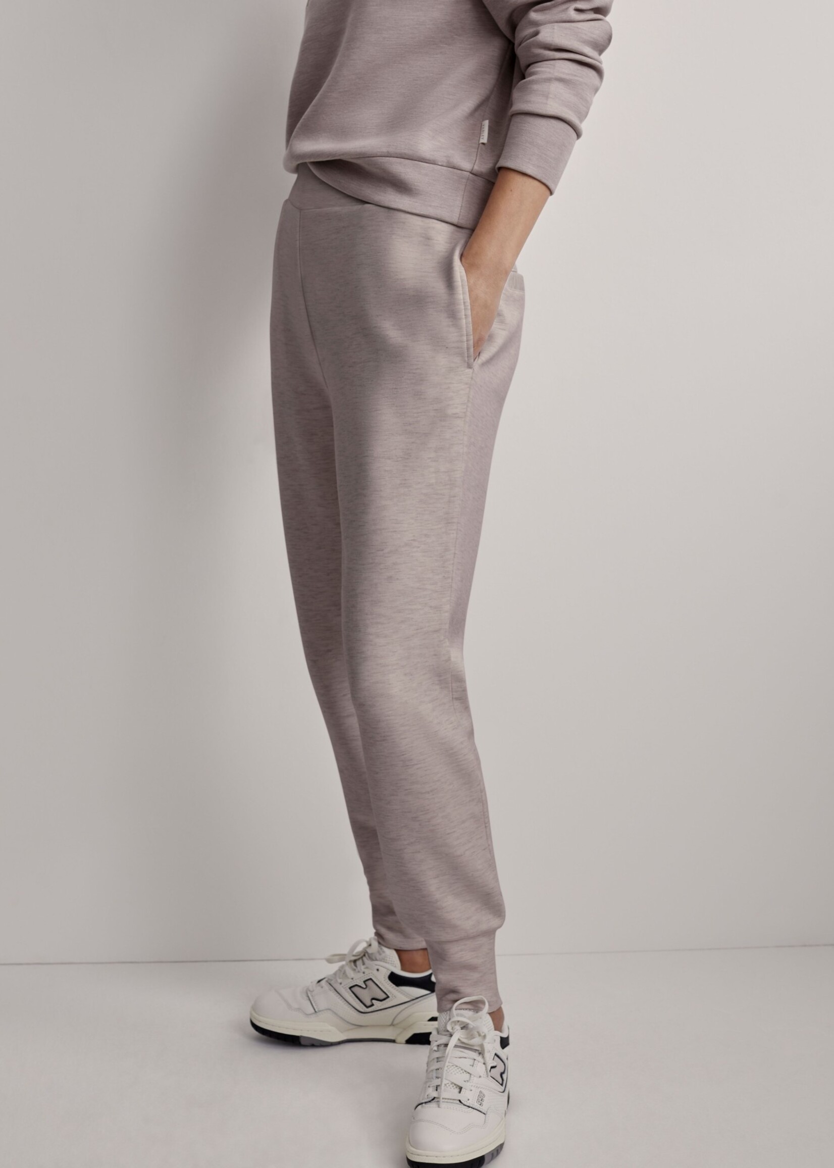 Varley Slim Cuff Pant 25 Taupe Marl