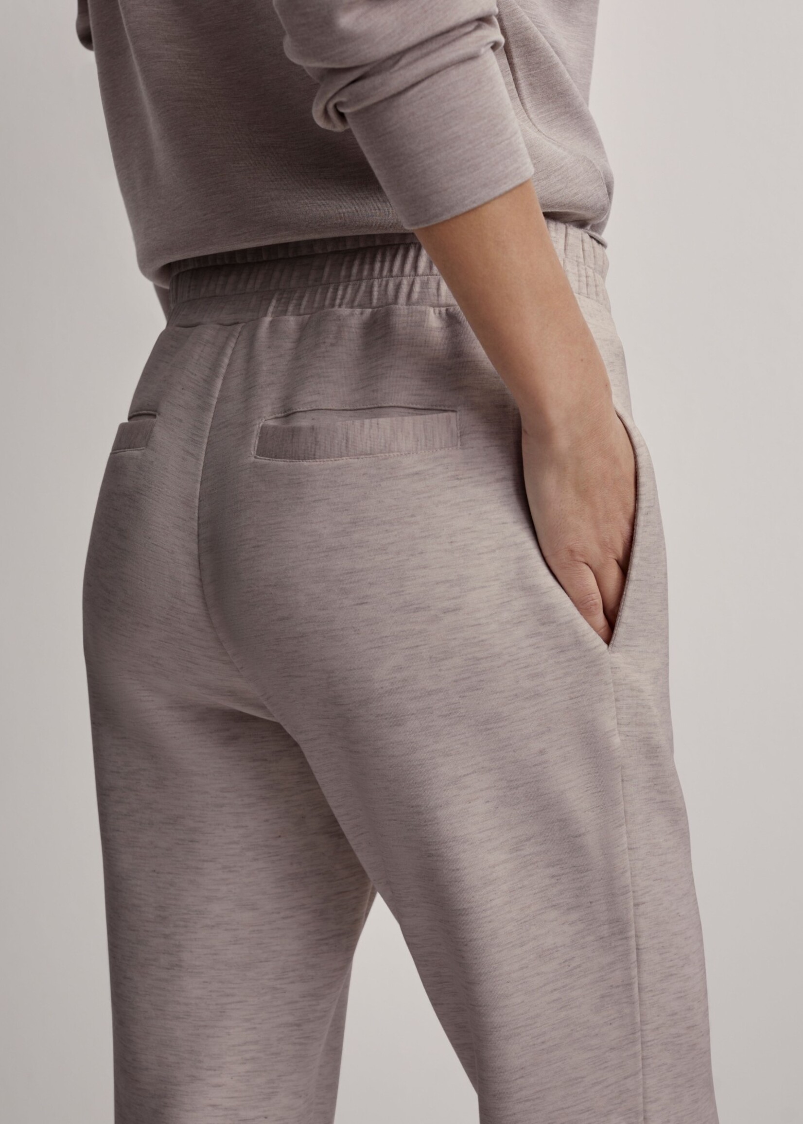 Varley Slim Cuff Pant 25 Taupe Marl