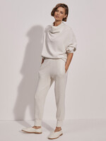 Varley Slim Cuff Pant 25 Ivory Marl