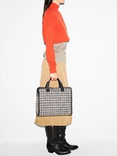 Medium Metro Tote Deluxe Denim - Hustle & Heart