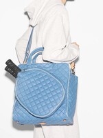 MZ Wallace Pickleball Tote Cornflower Blue/Pebble