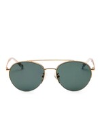 Eleventh Hour Yacht Club Sunglasses Gold Olive