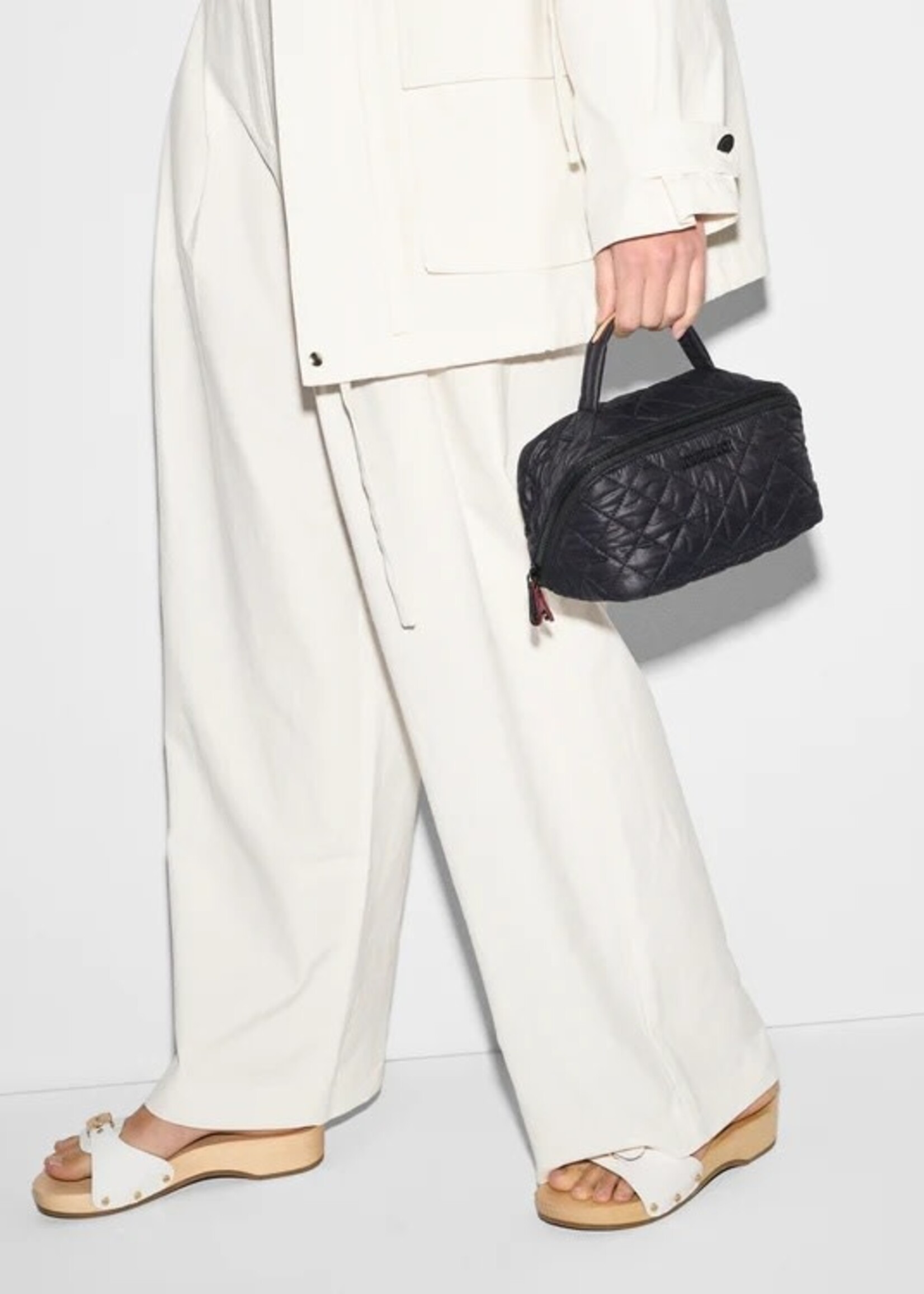 MZ Wallace Metro Accordion Cometic Black