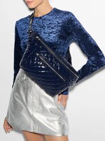 MZ Wallace Crosby Crossbody Sling Navy Lacquer