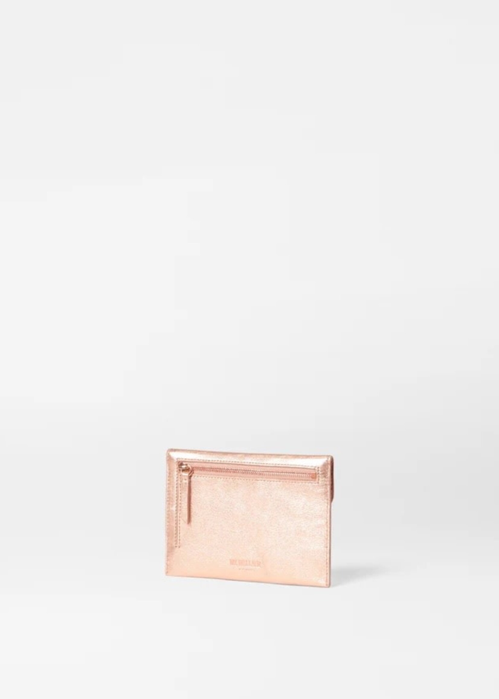 MZ Wallace Greta Rose Gold Metallic Leather