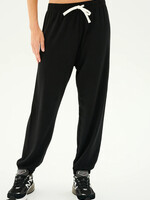 Splits59 Andie Oversized Fleece Sweatpant Black
