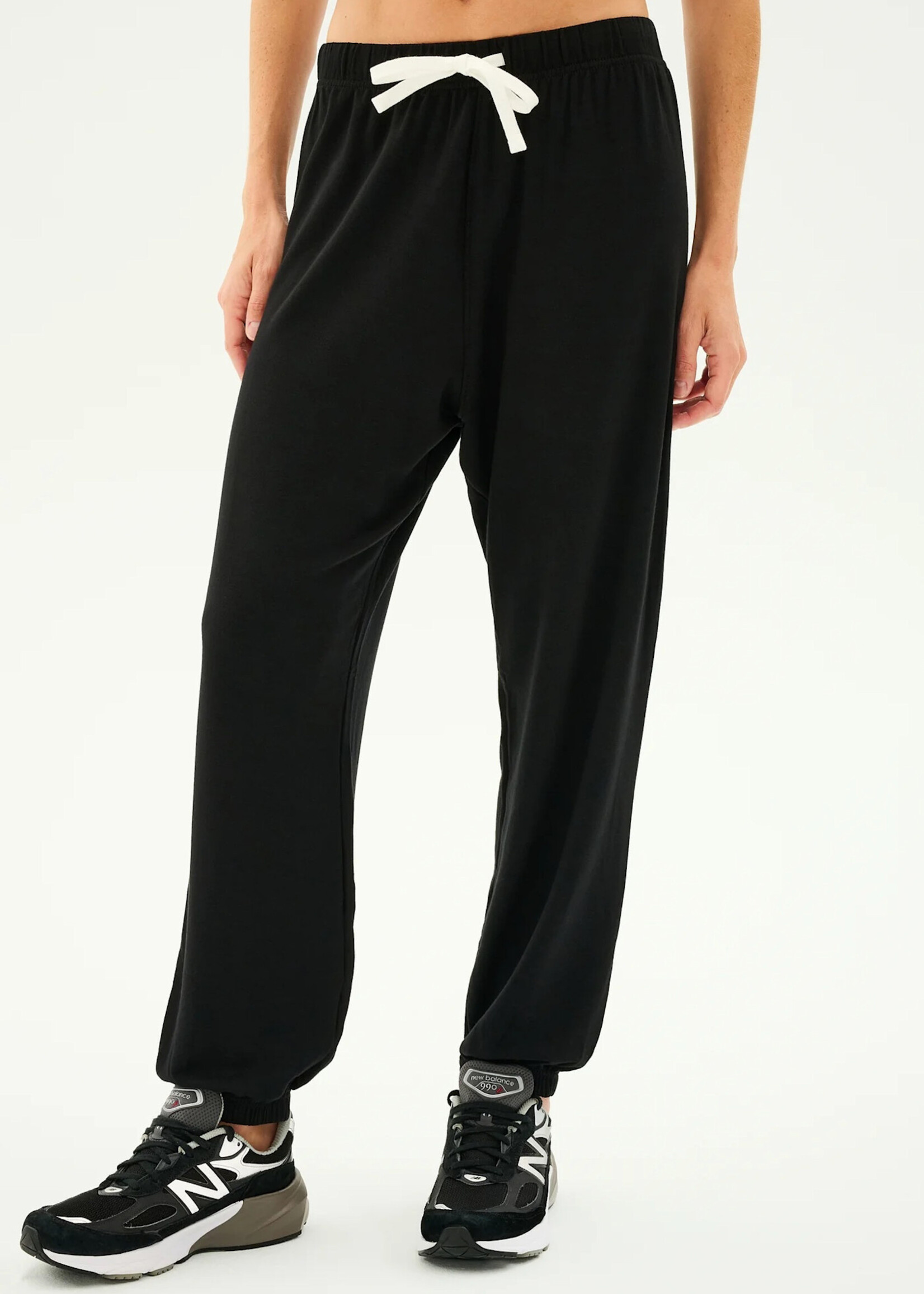 Splits59 Andie Oversized Fleece Sweatpant Black