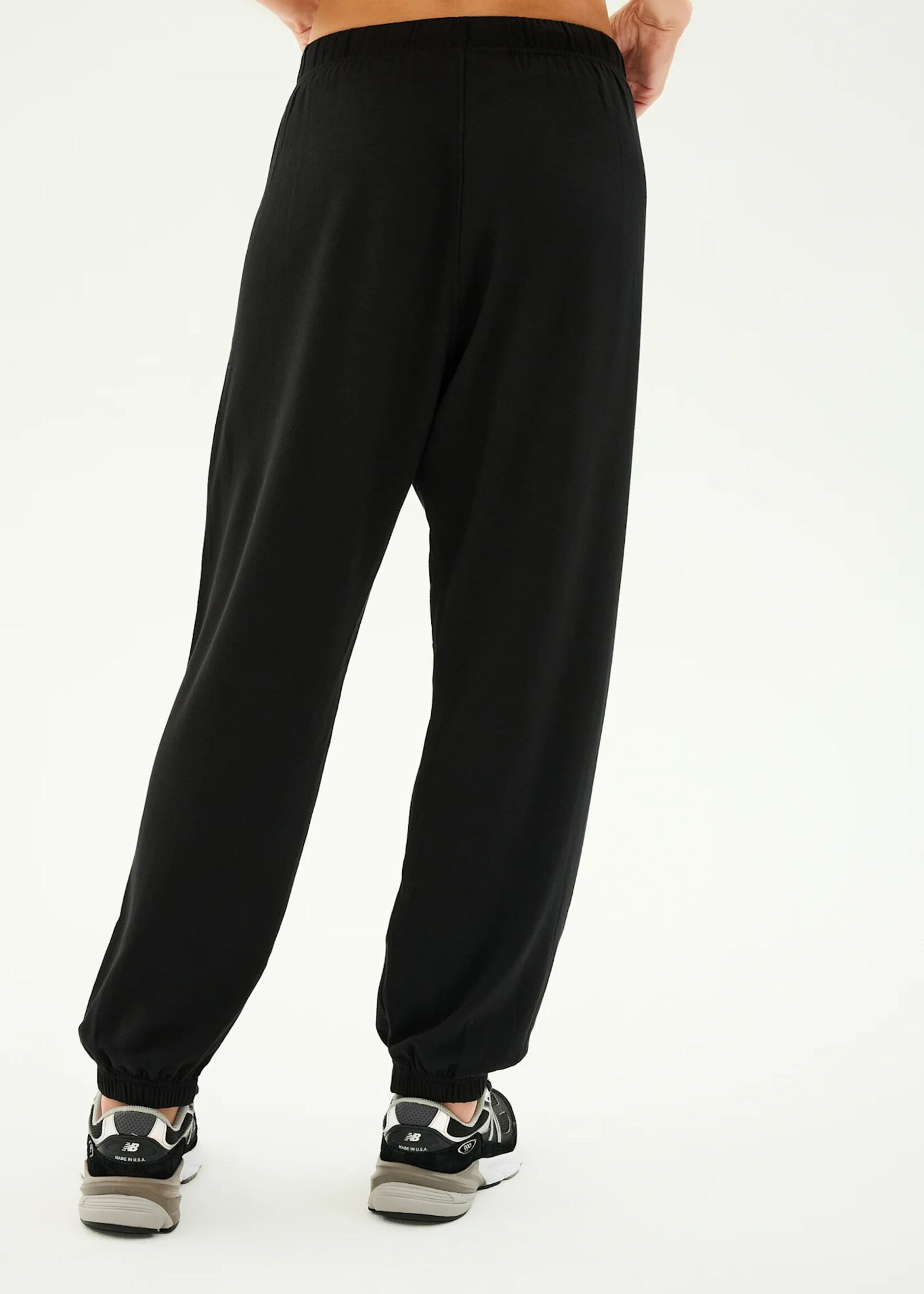 Splits59 Andie Oversized Fleece Sweatpant Black