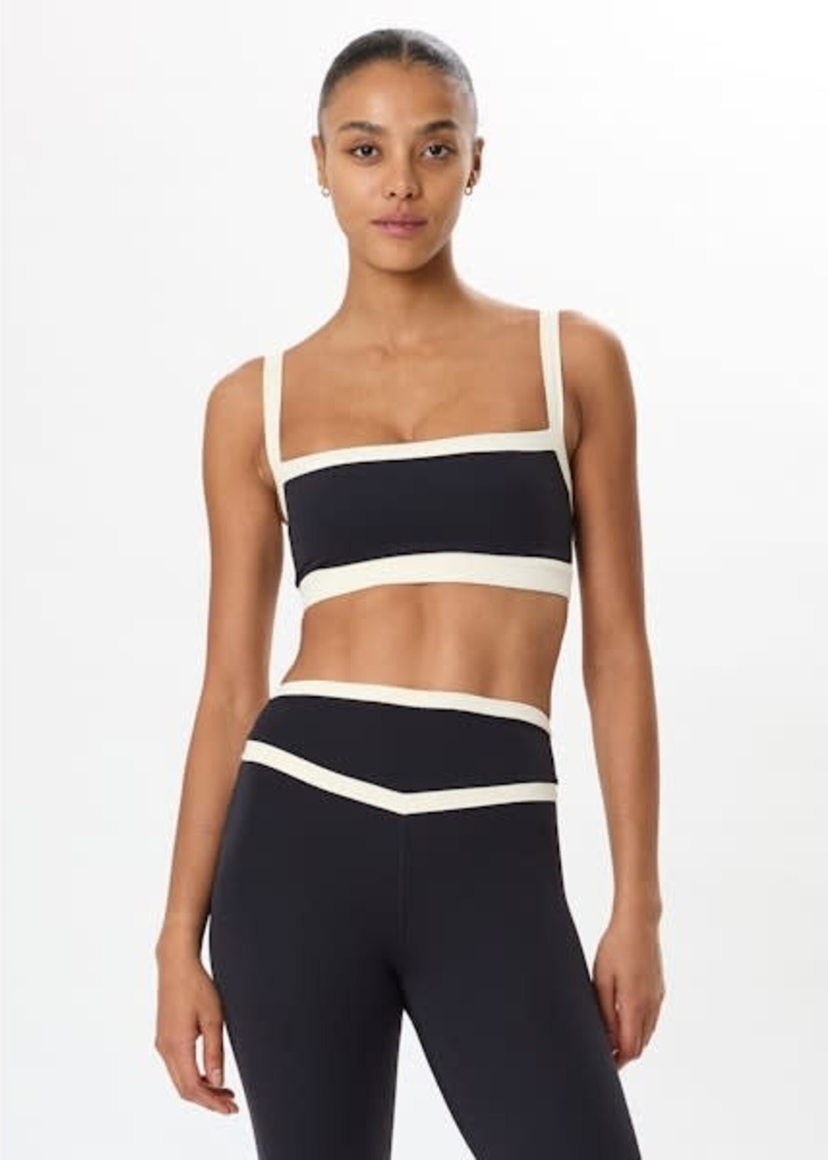 Splits59 Monah Rigor Bra Black/Creme