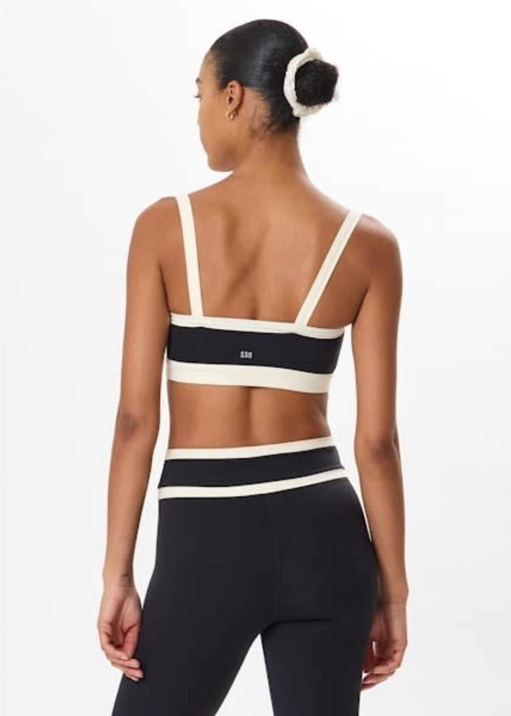Splits59 Monah Rigor Bra Black/Creme