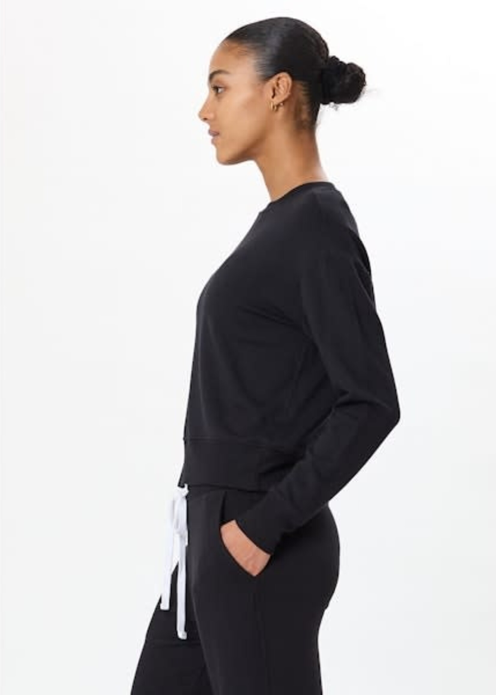 Splits59 Sonja Fleece Sweatshirt Black
