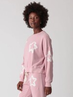 Electric & Rose Classic Sweatshirt Stars Mauve