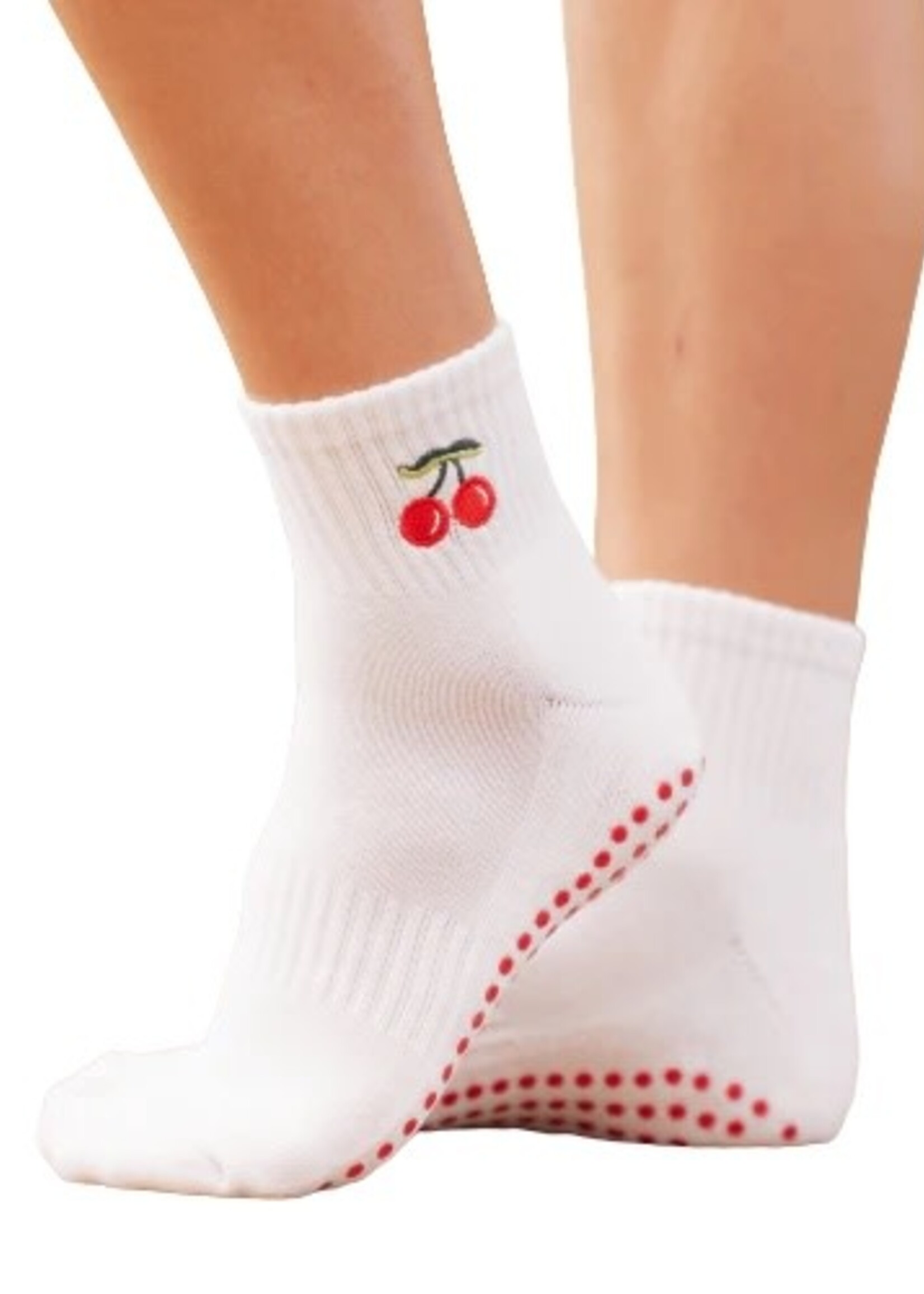 Souls. Very Cherry Grippy Sock