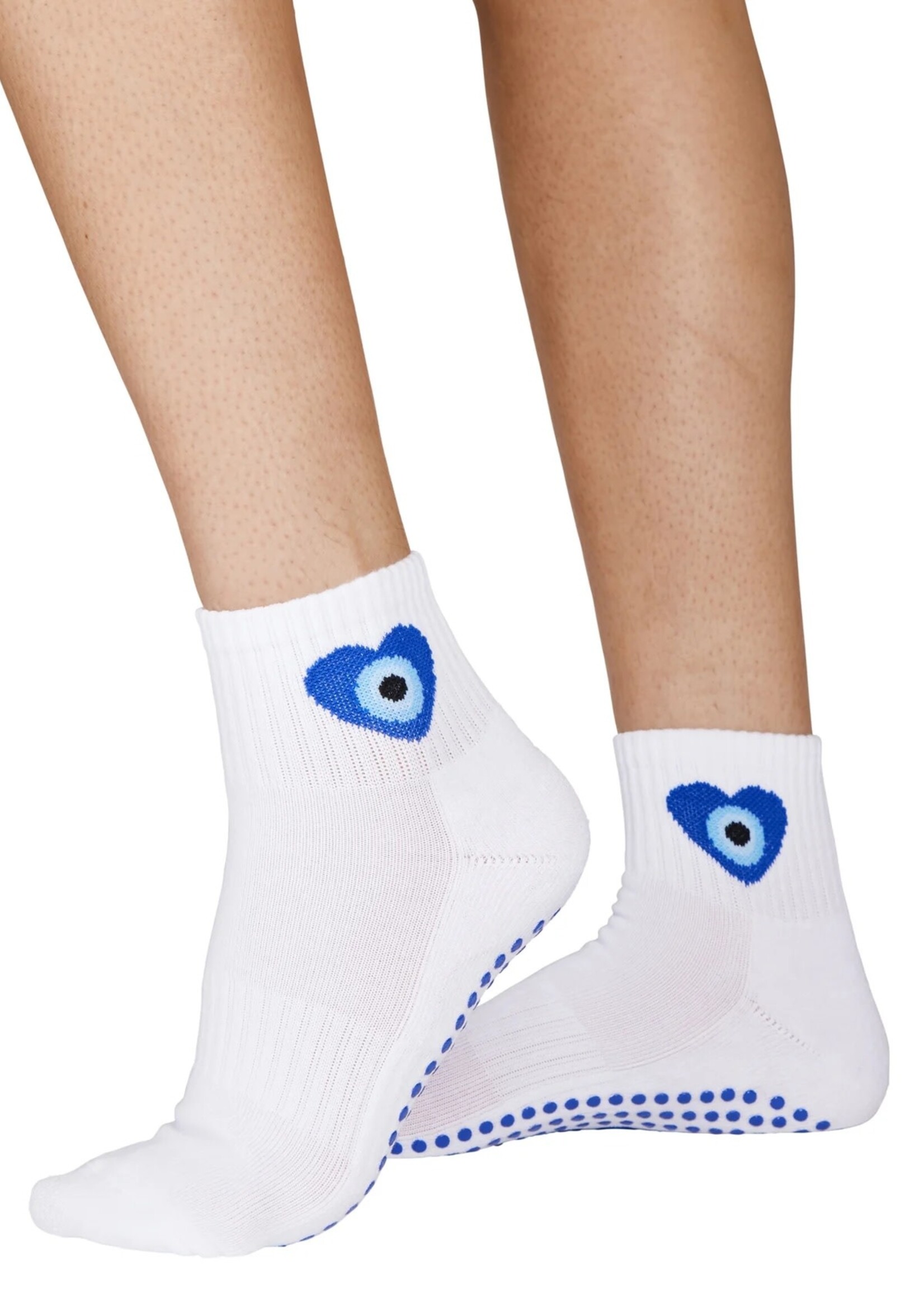 Souls. Evil Eye Grippy Sock
