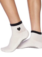 Souls. Black Heart Grippy Sock