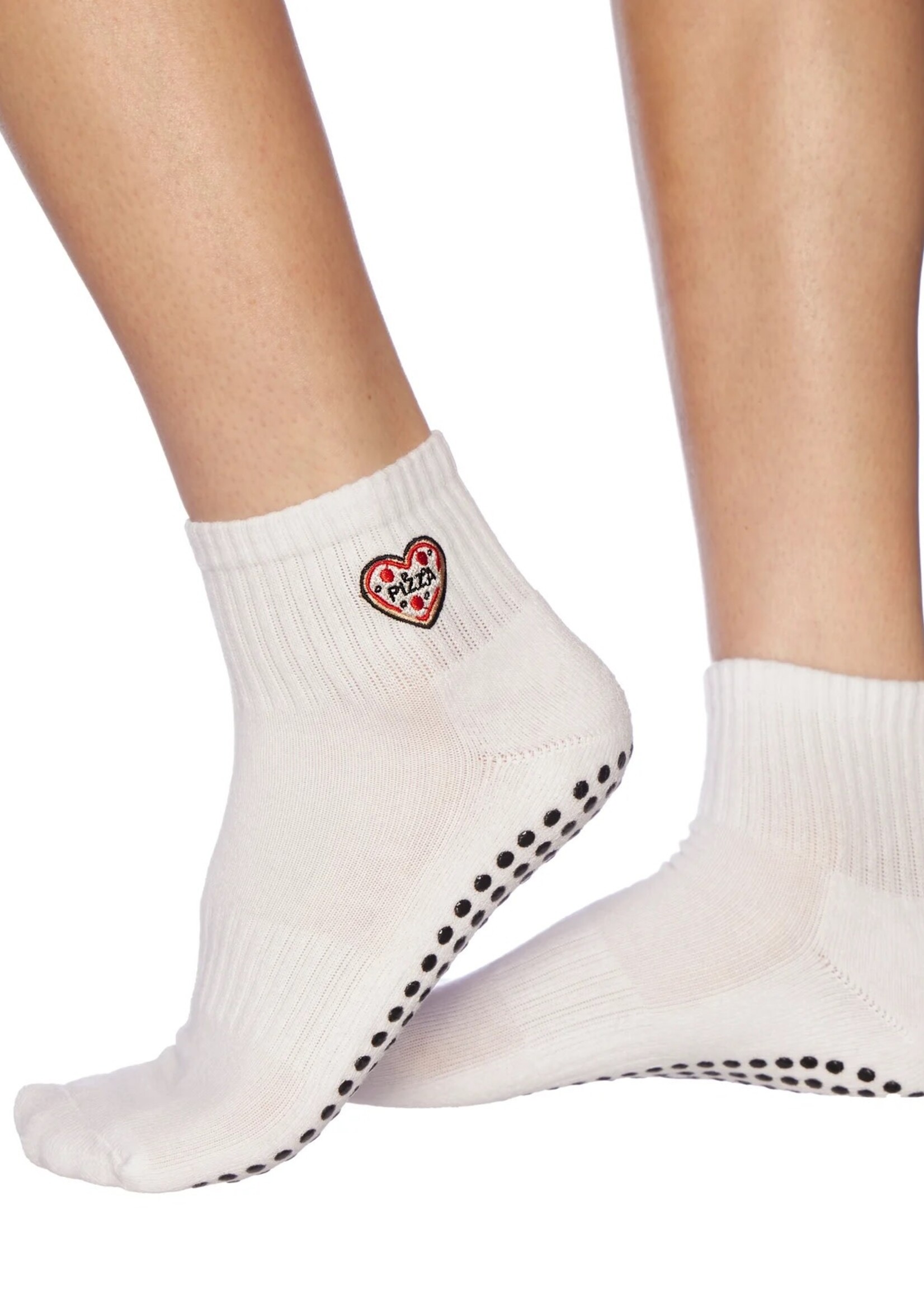 Souls. Pizza Grippy Sock