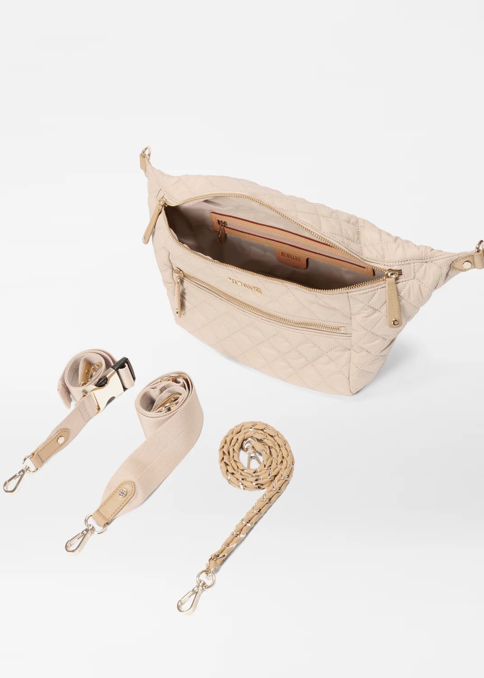 MZ Wallace Crosby Crossbody Sling Buff