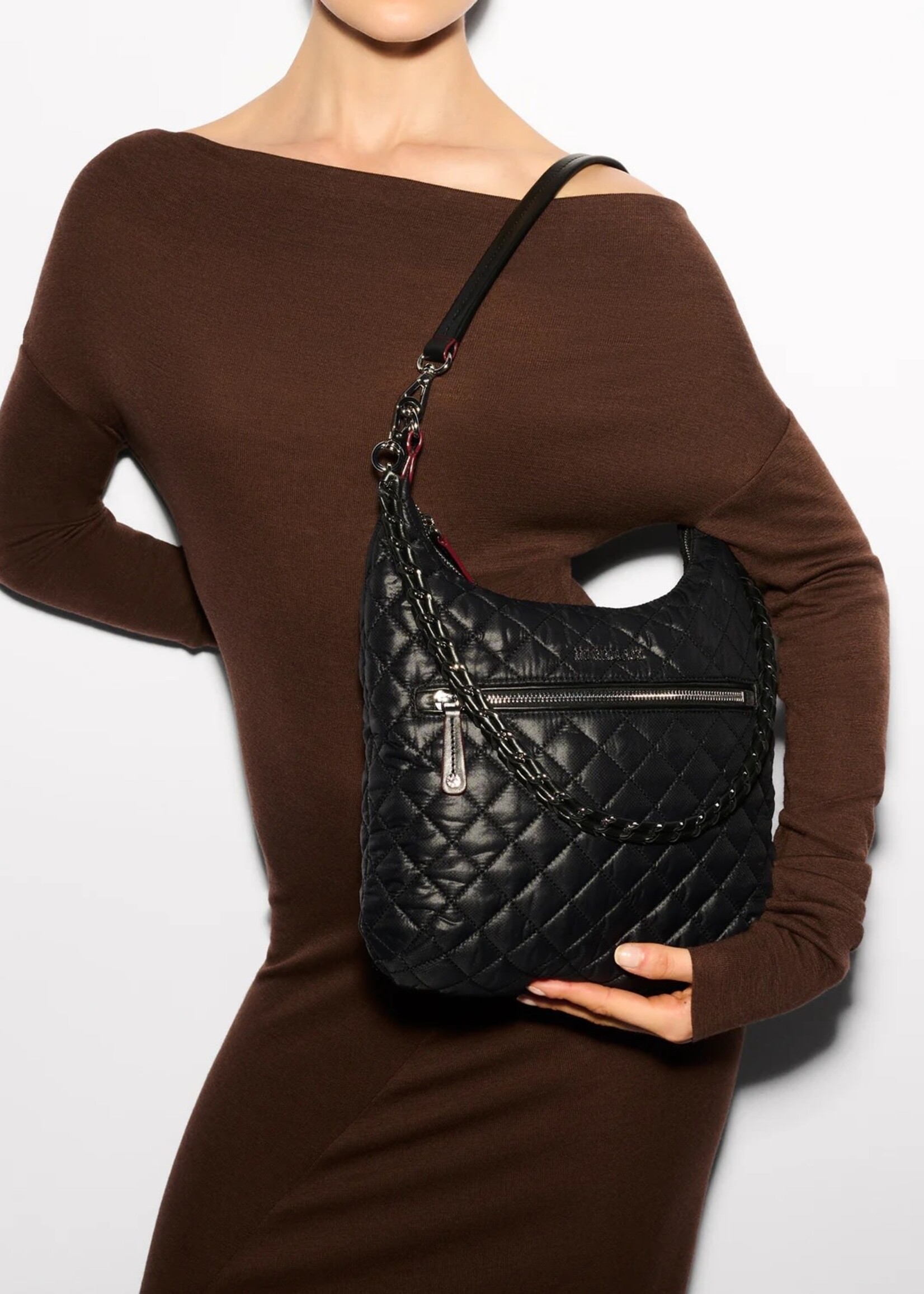 MZ Wallace Crosby Sienna Black