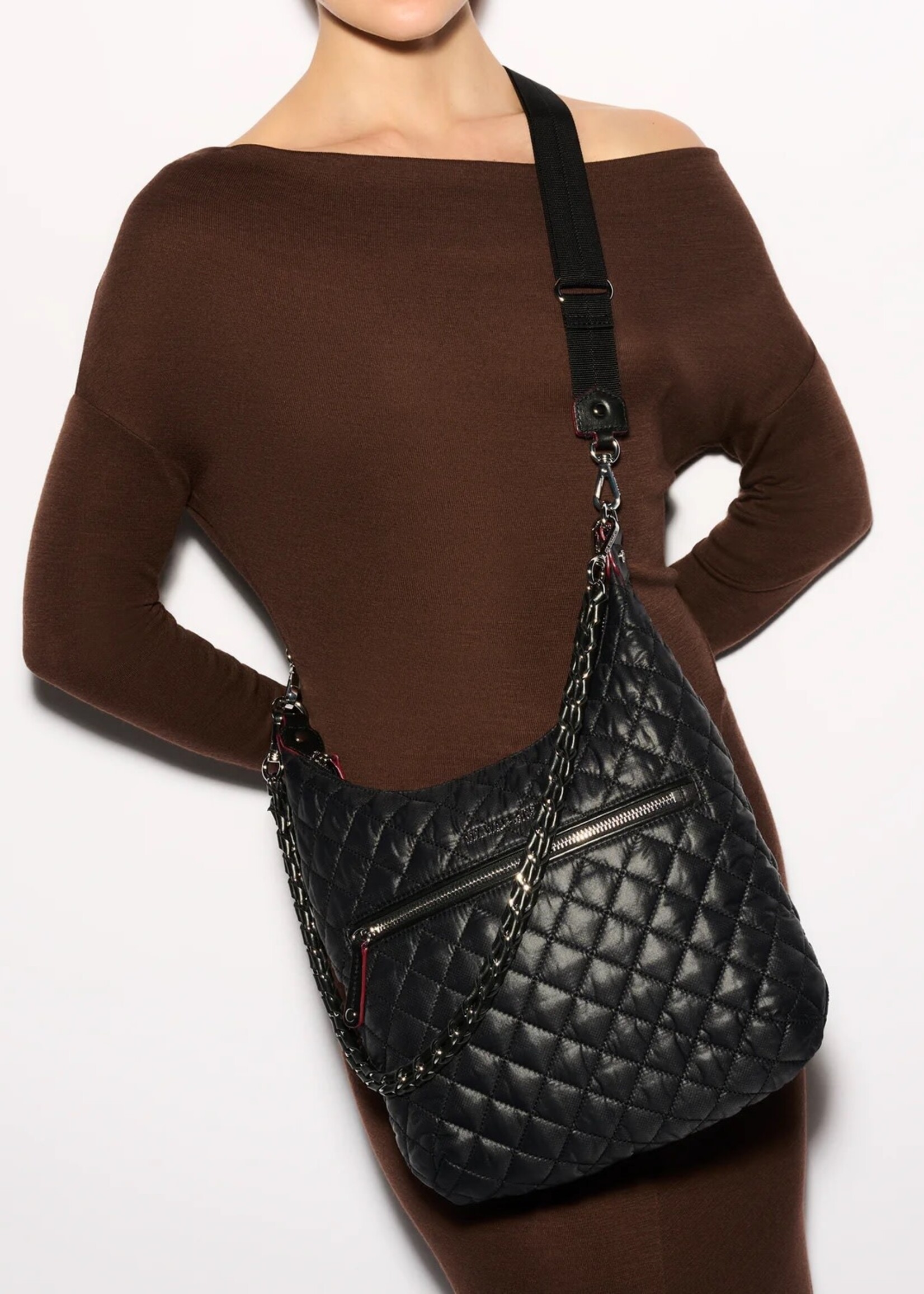 MZ Wallace Crosby Sienna Black