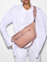MZ Wallace Crosby Crossbody Sling Dusty Rose