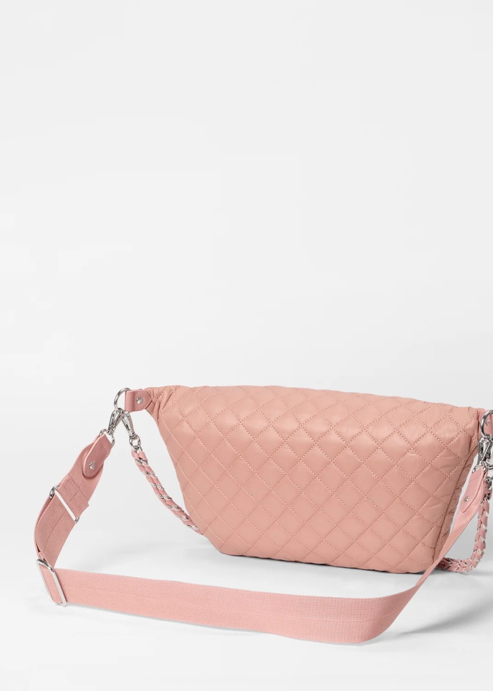 MZ Wallace Crosby Crossbody Sling Dusty Rose