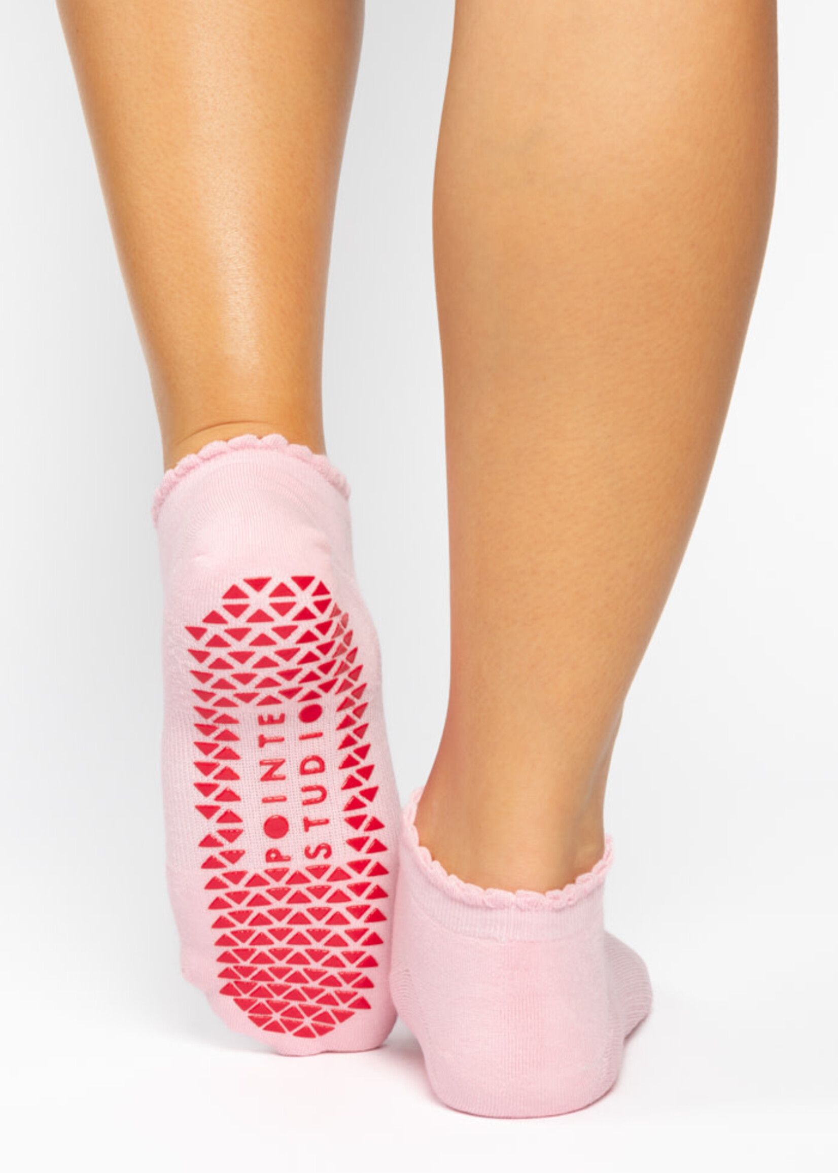 Pointe Studio Happy Grip Sock Baby Pink