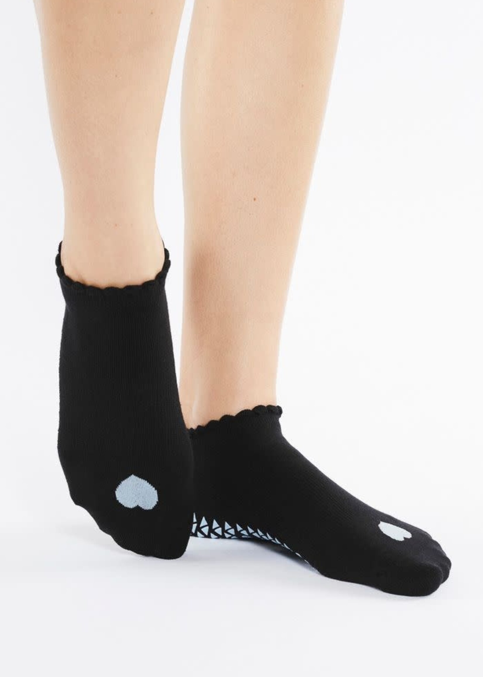 Pointe Studio Love Grip Sock Black