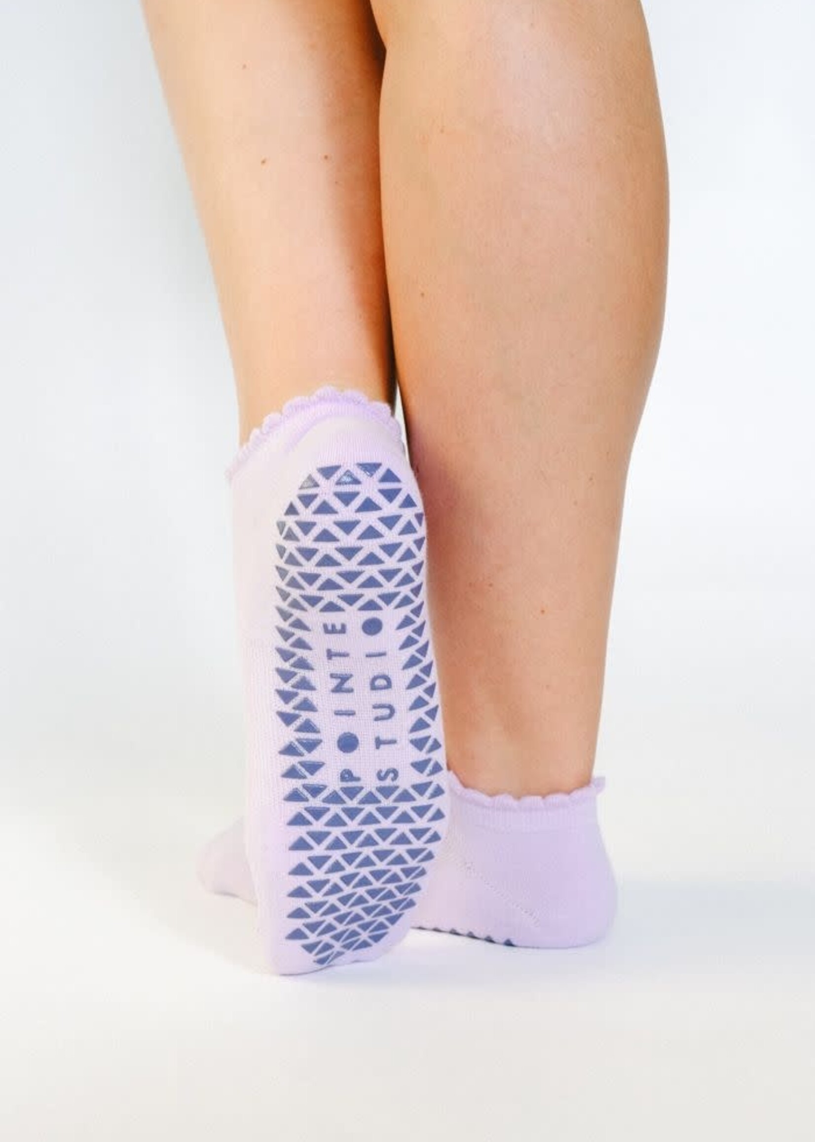 Pointe Studio Happy Grip Sock Lavender