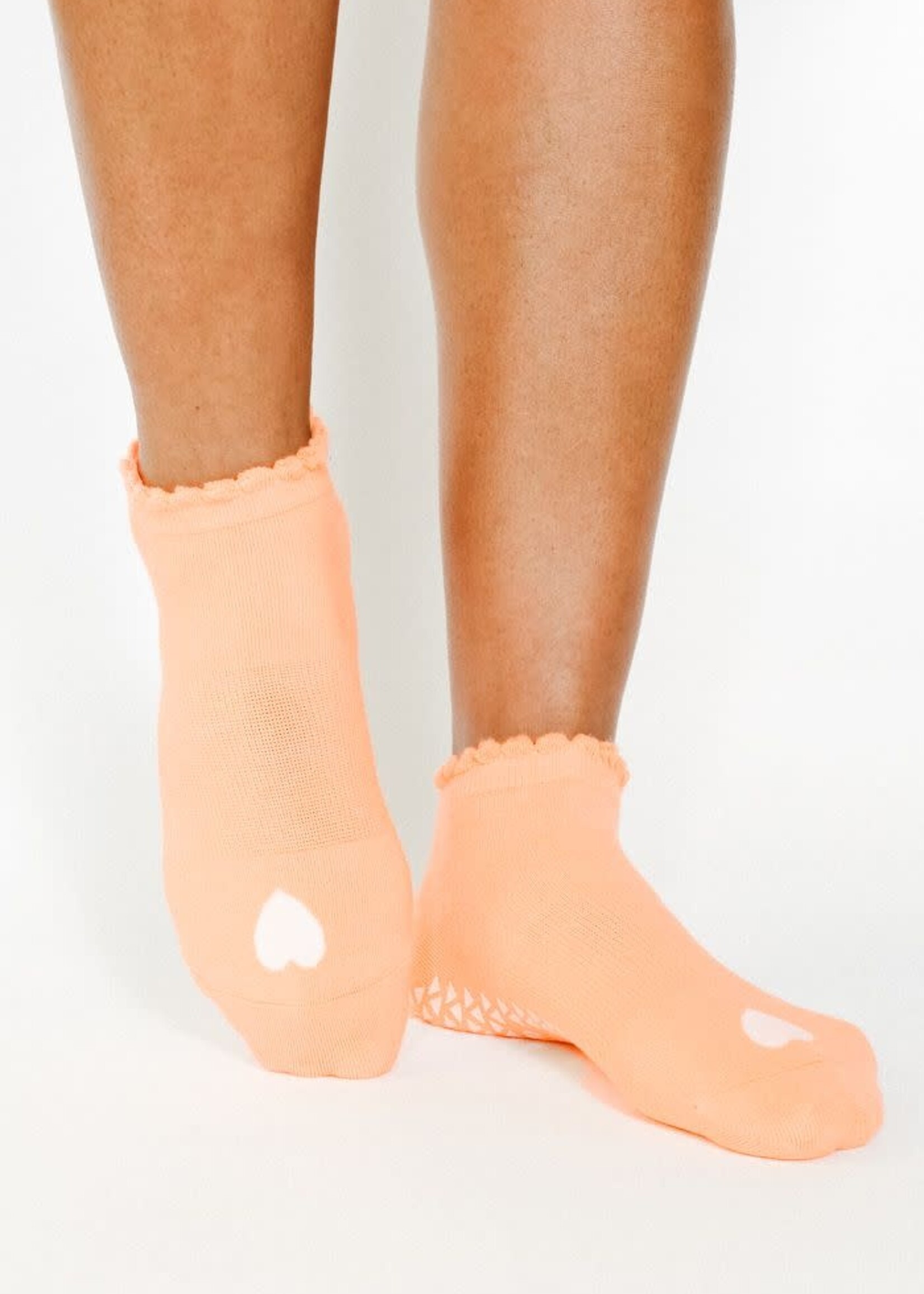 Pointe Studio Love Grip Sock Apricot