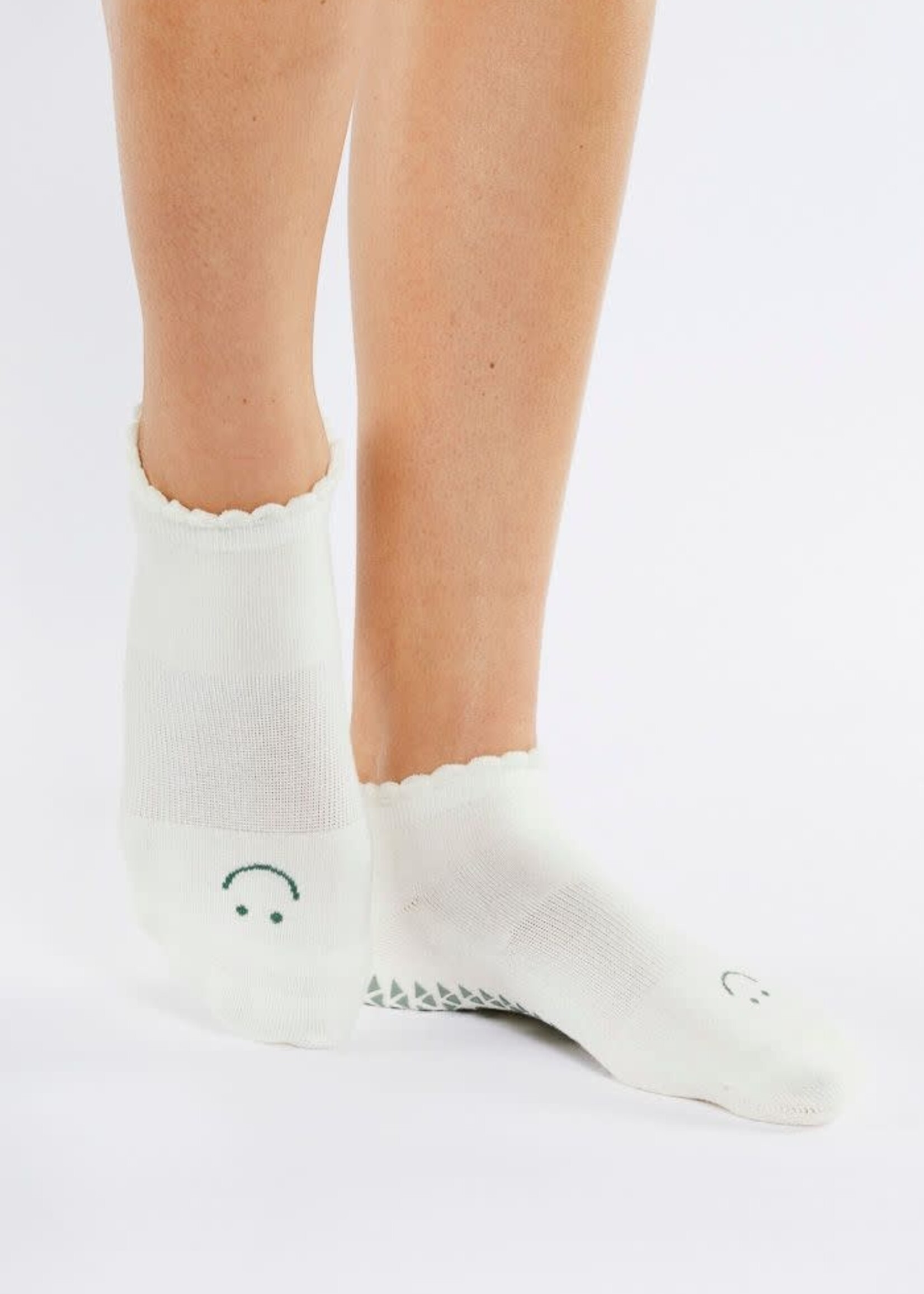 Pointe Studio Happy Grip Sock Bone