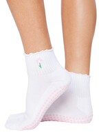 Souls. Ruffle Flower Grippy Sock