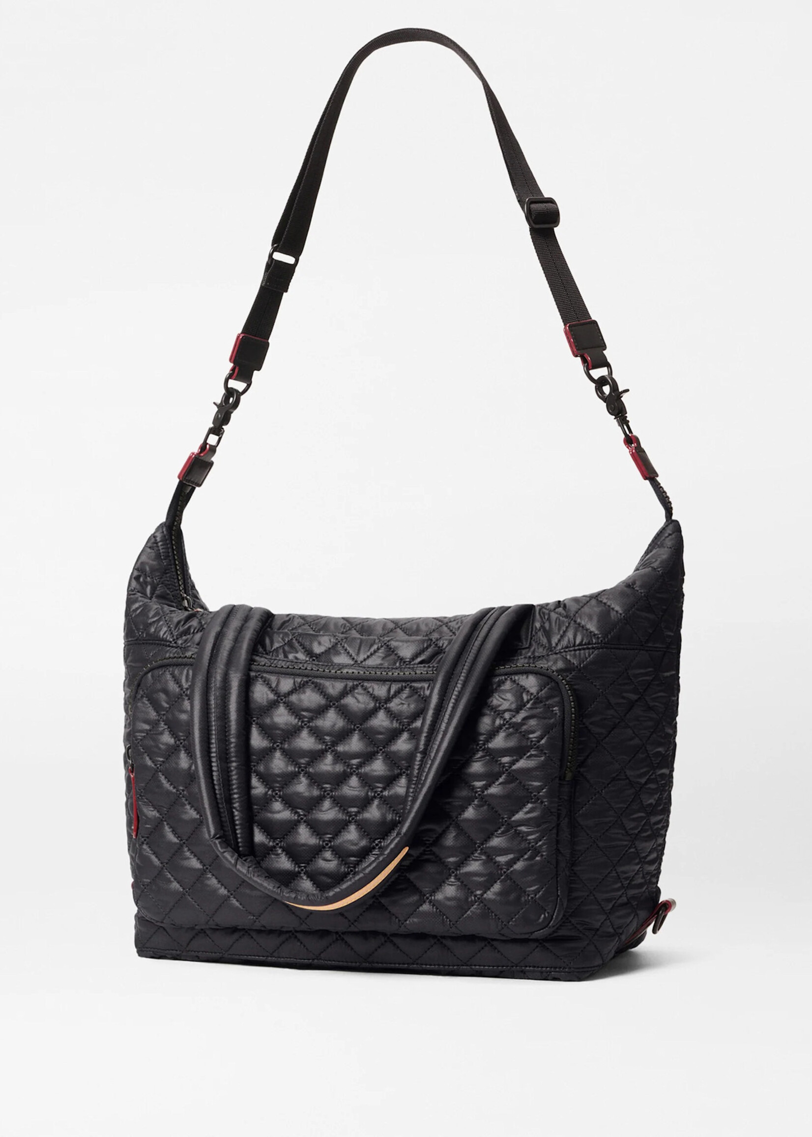 MZ Wallace Large Sutton Travel Deluxe Black