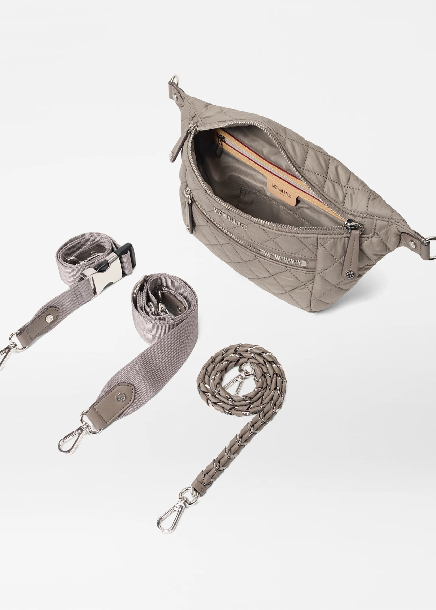 MZ Wallace Small Crossbody Sling Morning Dove