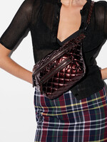 MZ Wallace Small Crosby Sling Bordeaux Lacquer