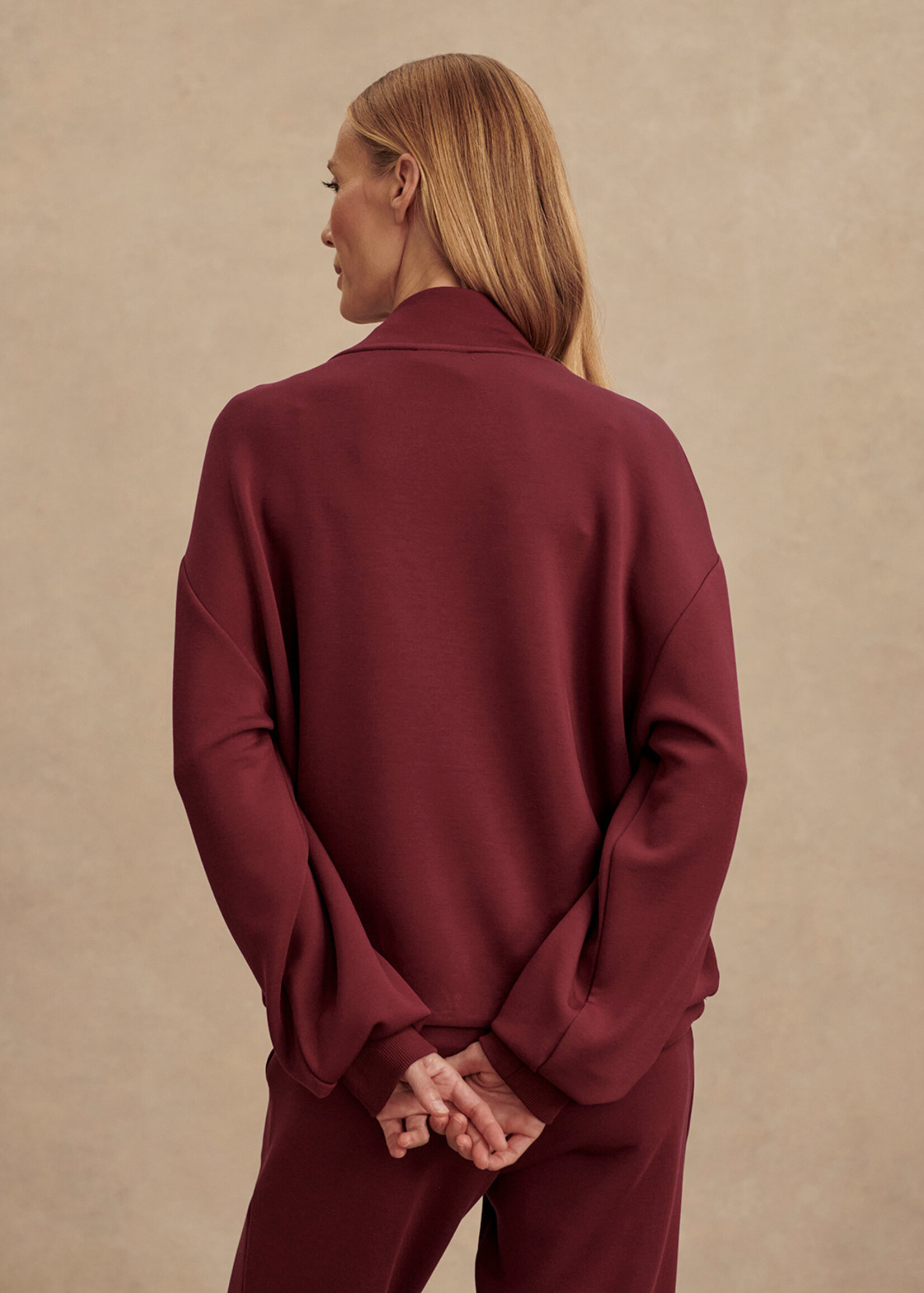Varley Betsy Sweat New Maroon