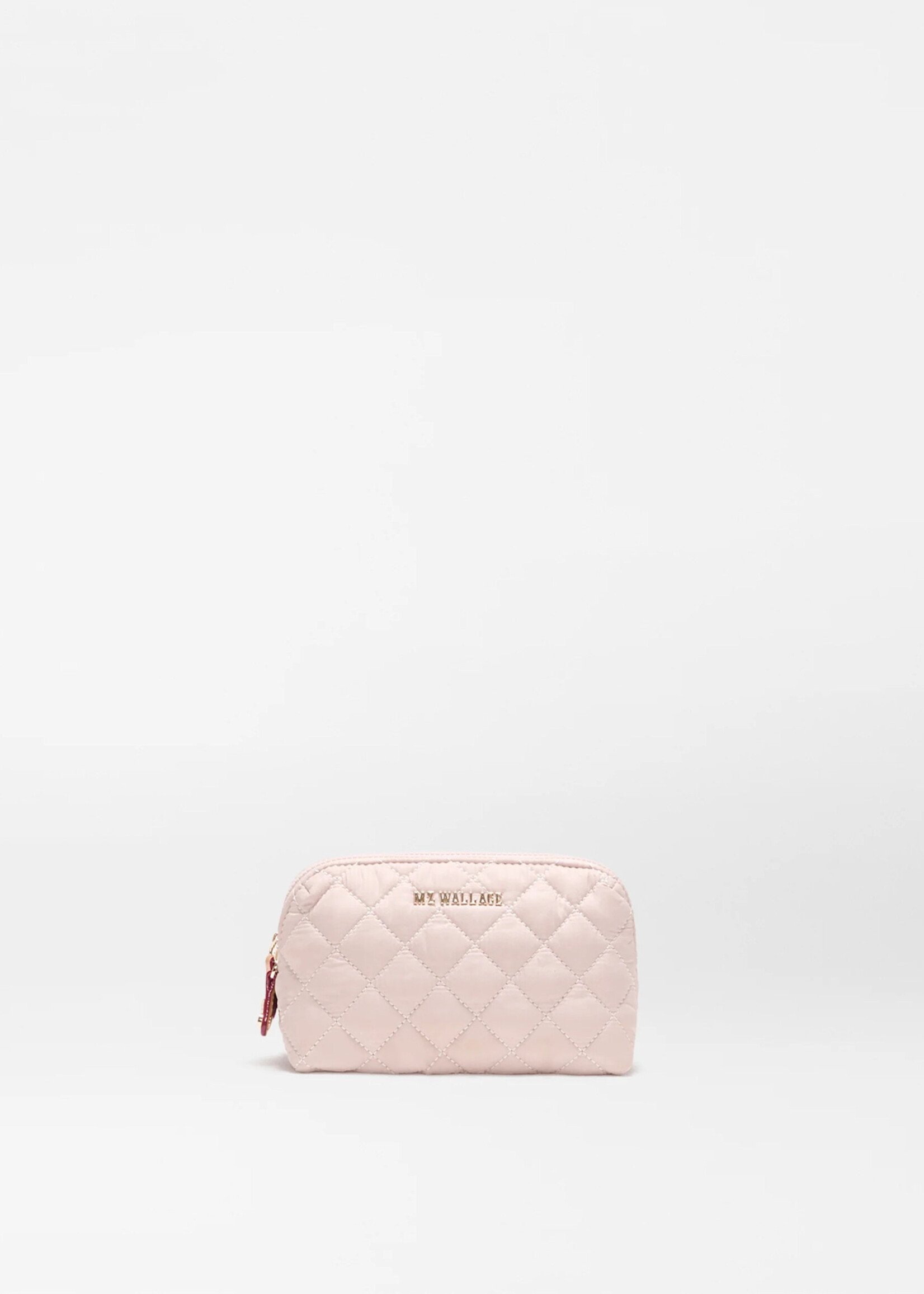 MZ Wallace Small Double Zip Cosmetic City Pink